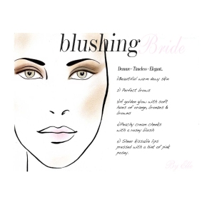 Blushing Bride…Make up